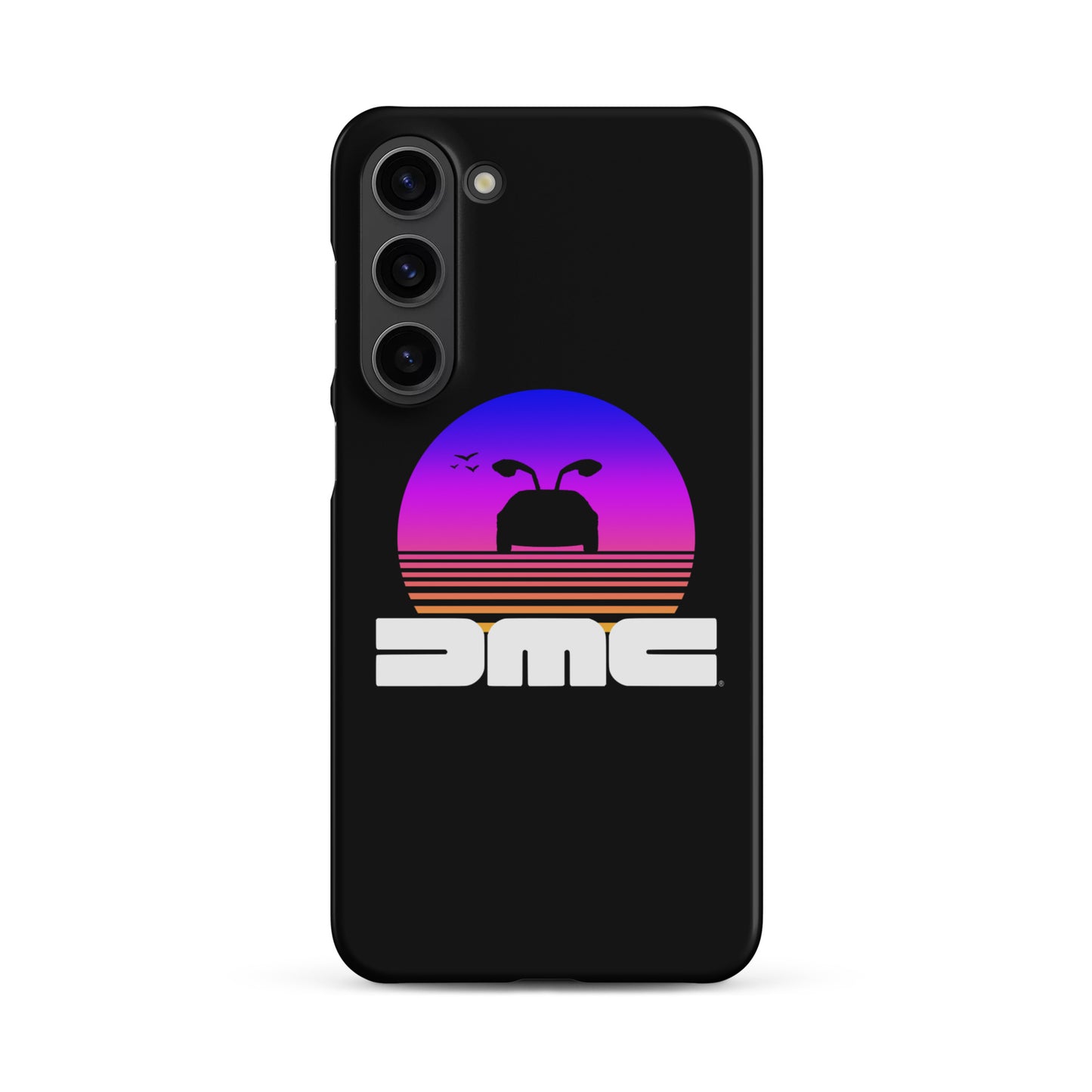 DeLorean Sunset Samsung Phone Case