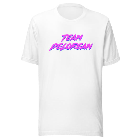 Neon Team DeLorean T-shirt