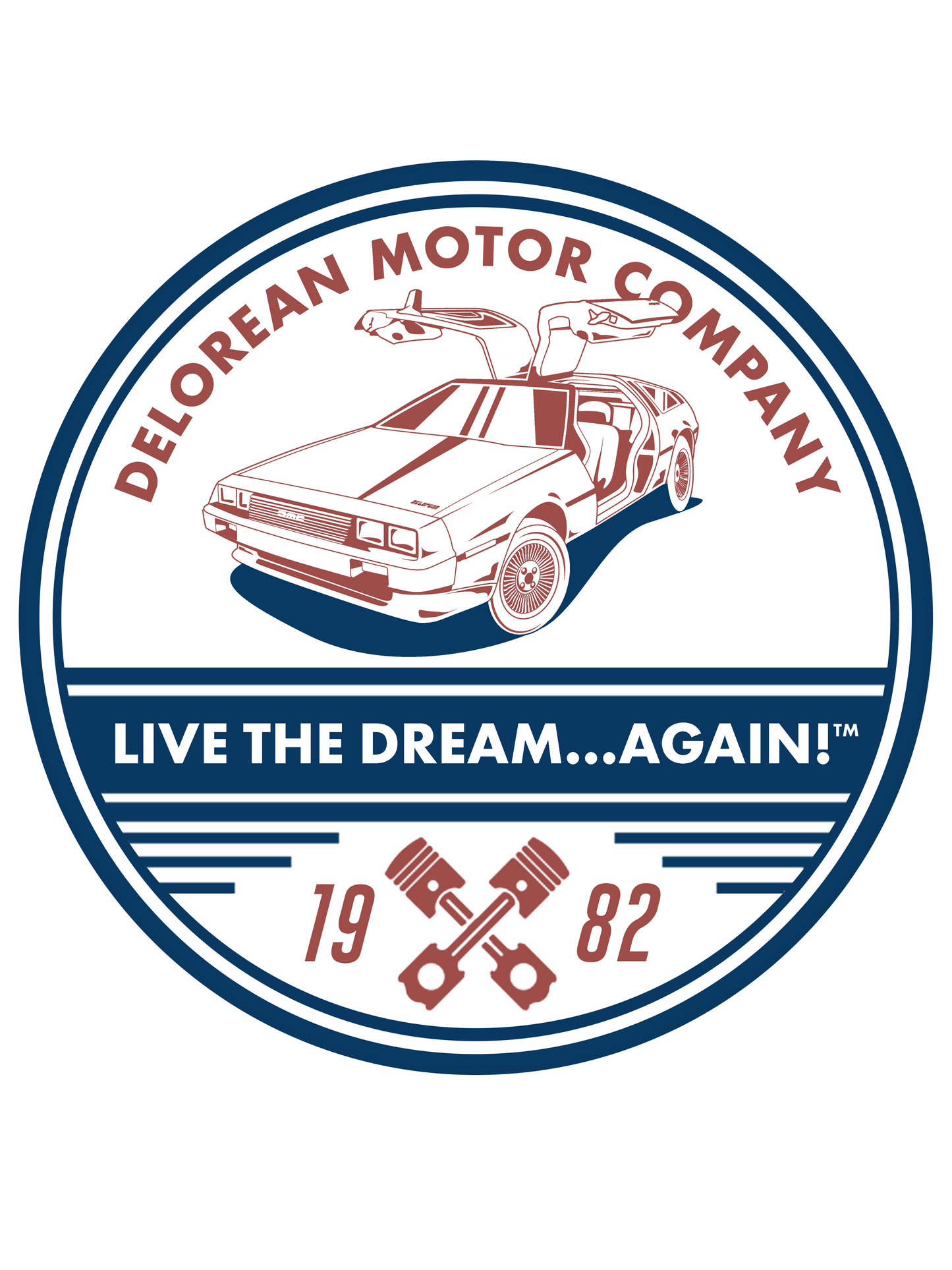 Customizable '82 DeLorean Owner T-Shirt