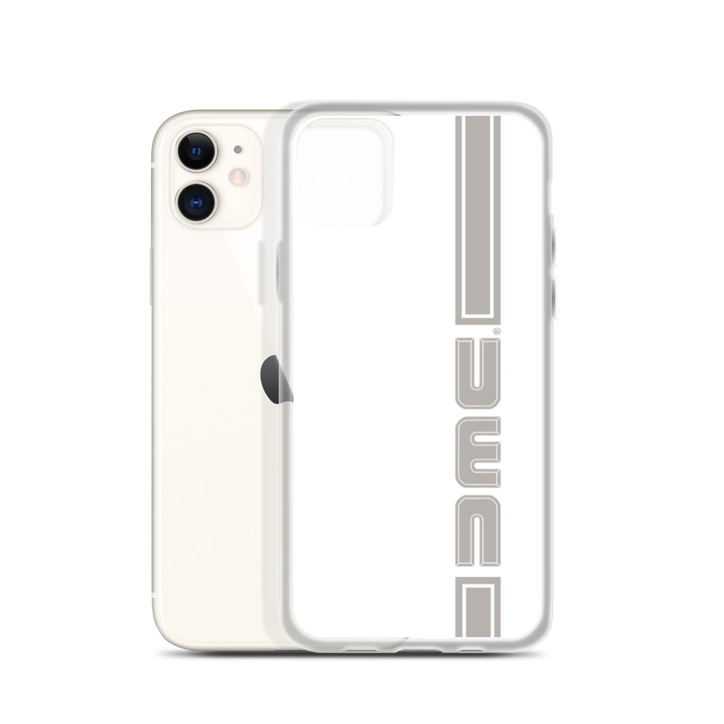 Gray Stripe iPhone Case