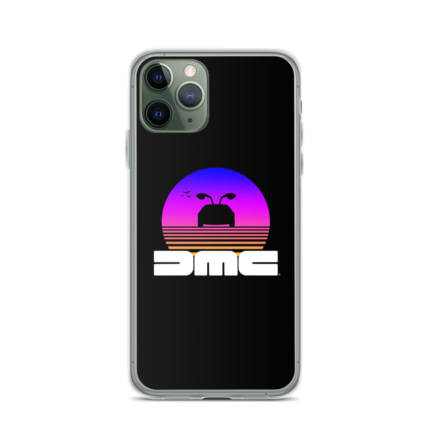 DeLorean Sunset iPhone Case