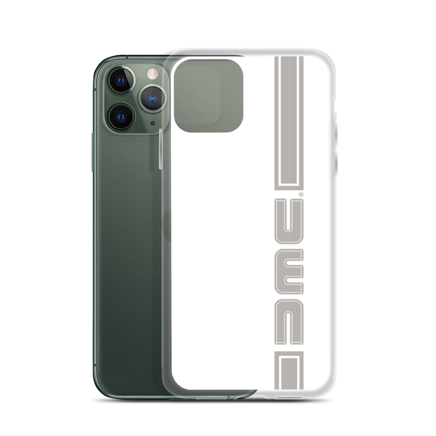 Gray Stripe iPhone Case