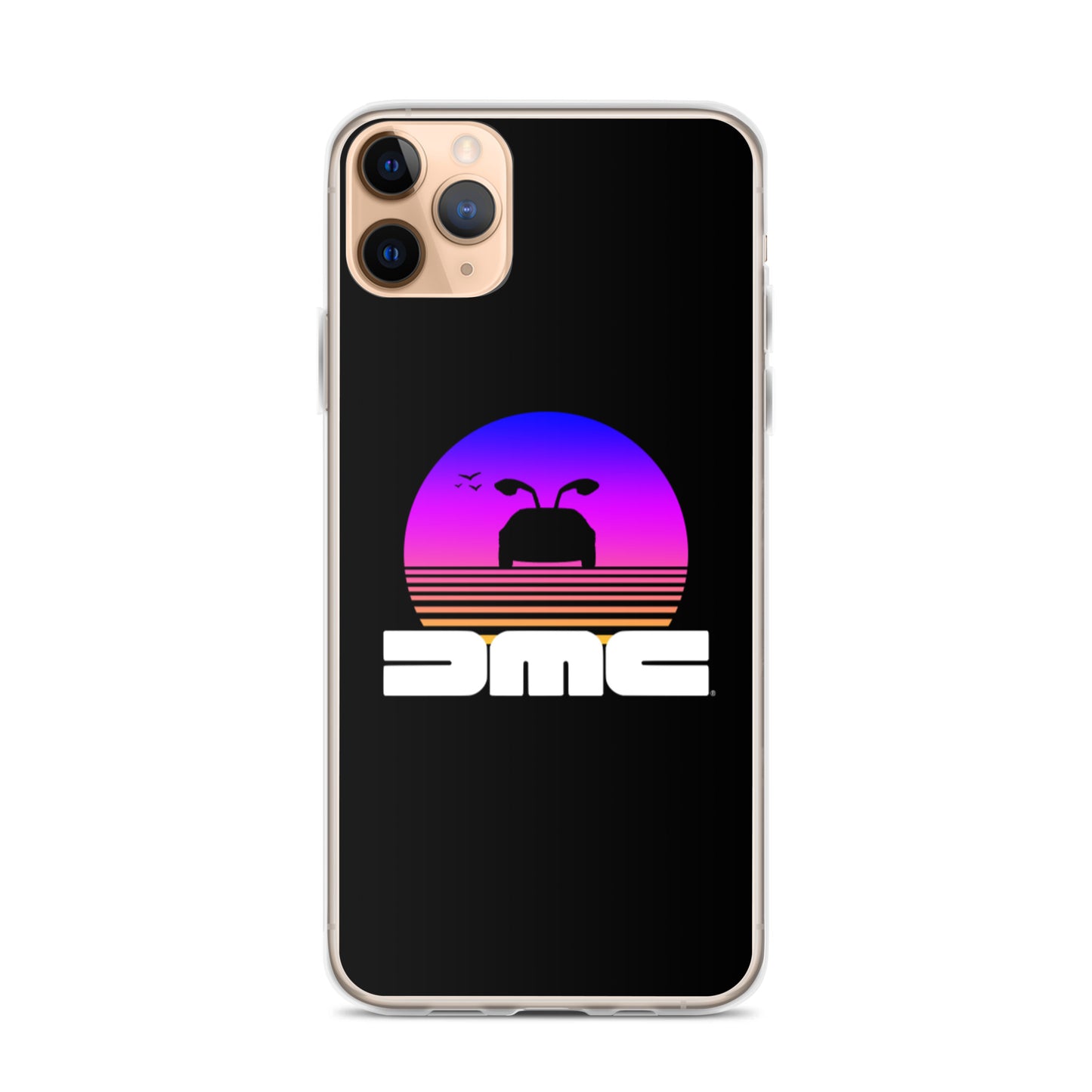 DeLorean Sunset iPhone Case