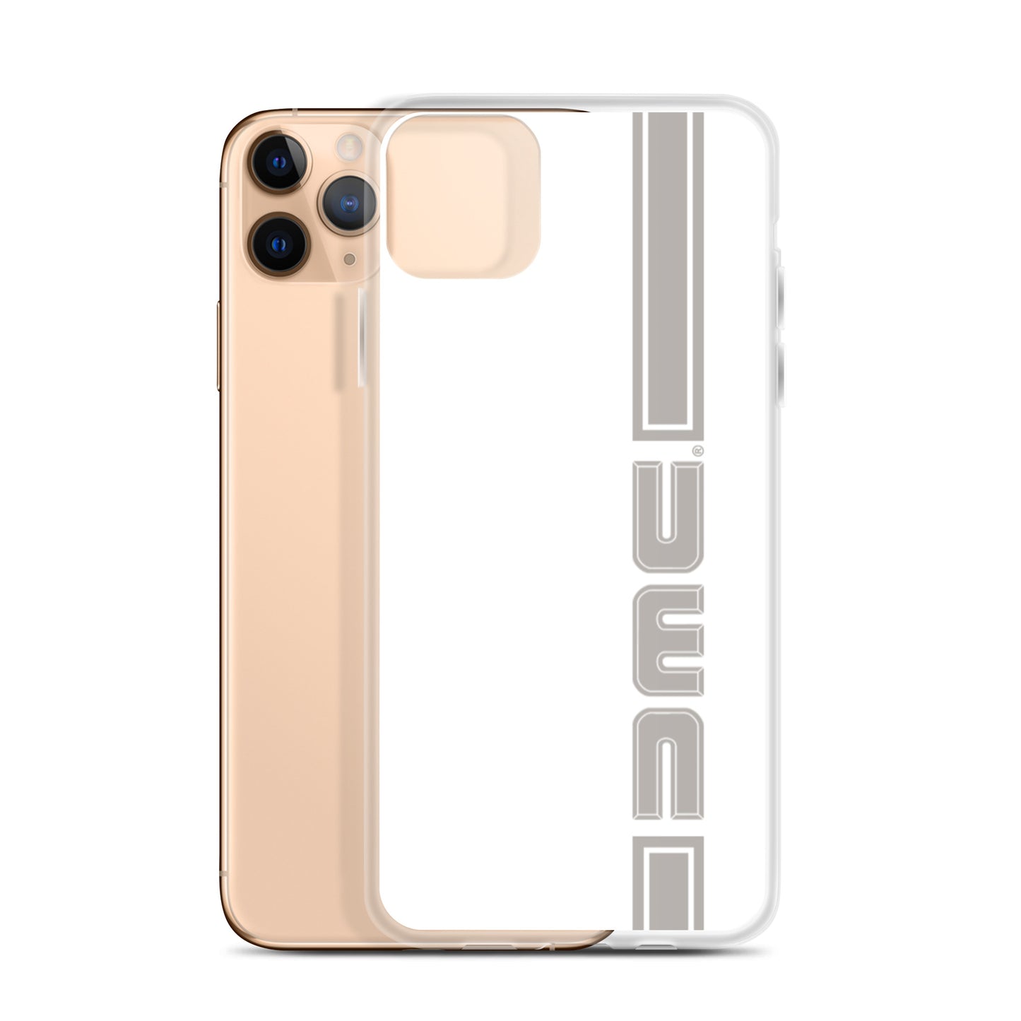 Gray Stripe iPhone Case