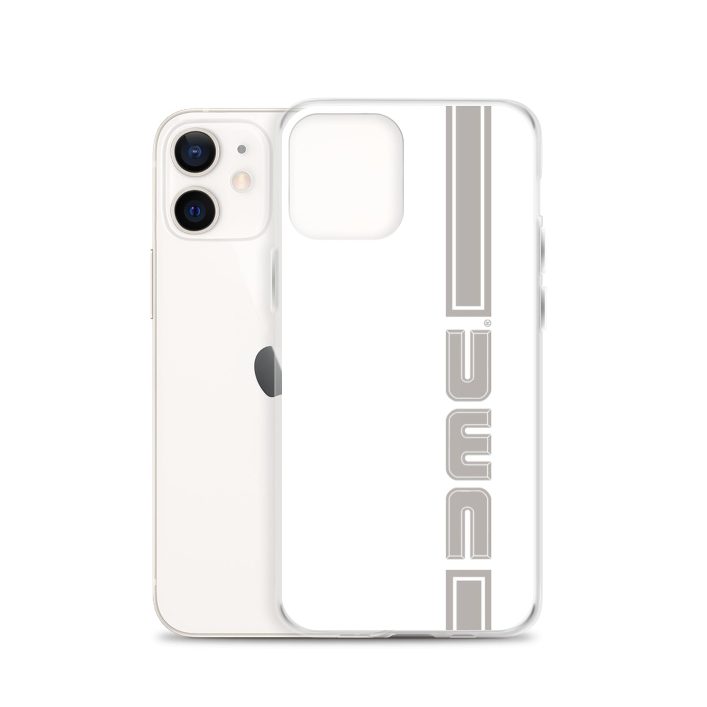 Gray Stripe iPhone Case