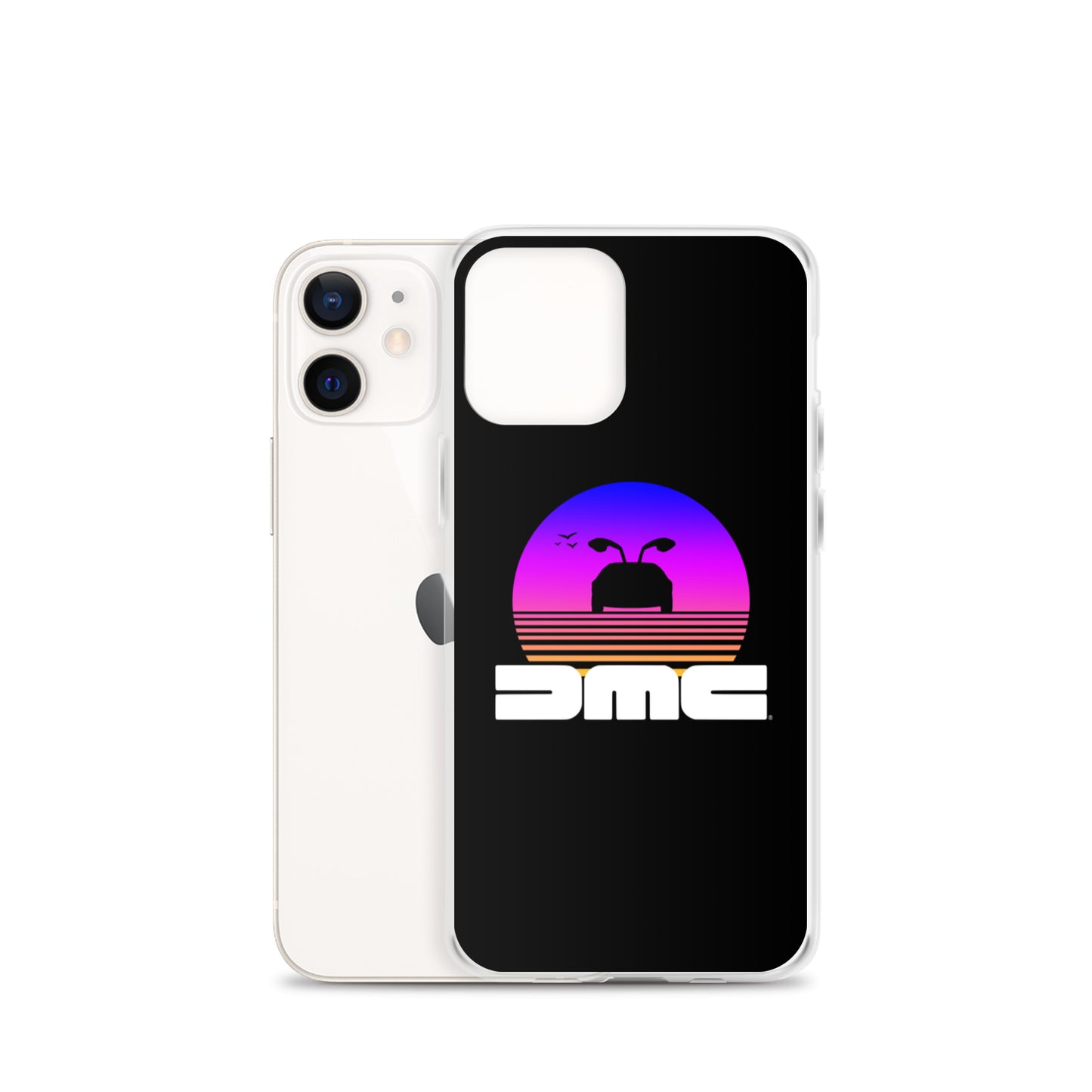 DeLorean Sunset iPhone Case
