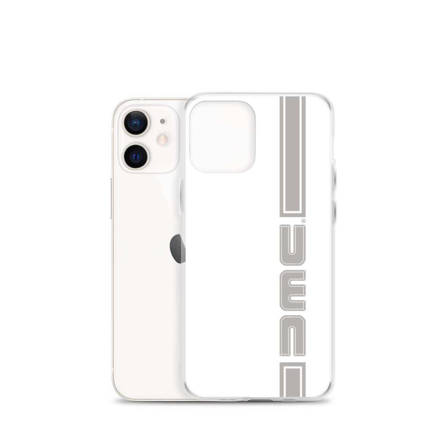 Gray Stripe iPhone Case