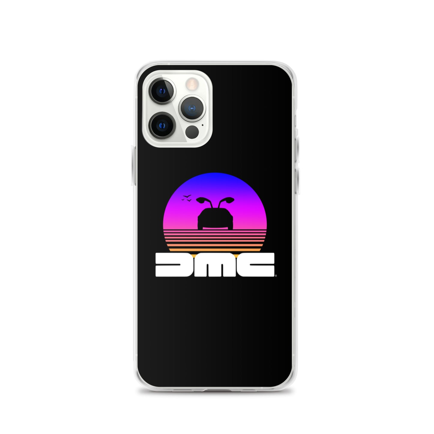 DeLorean Sunset iPhone Case