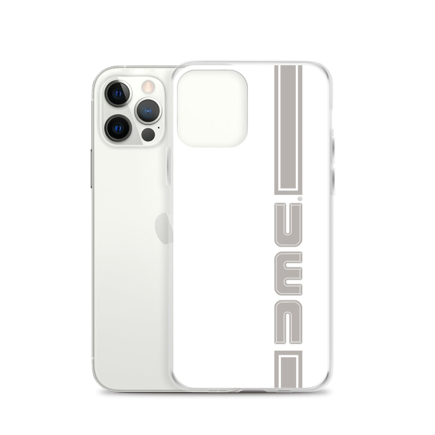 Gray Stripe iPhone Case