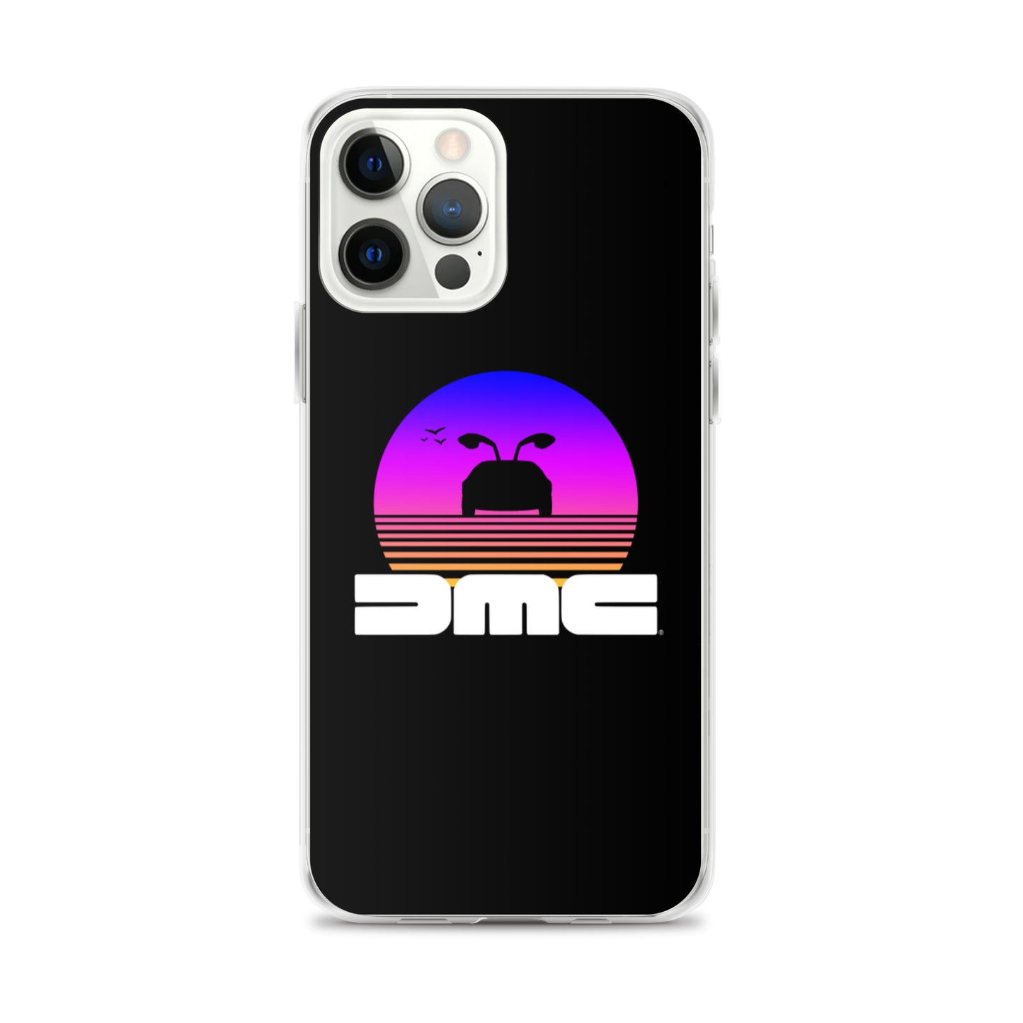DeLorean Sunset iPhone Case