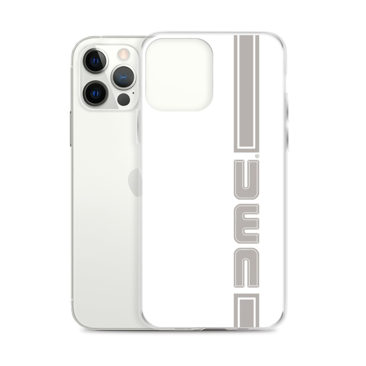 Gray Stripe iPhone Case