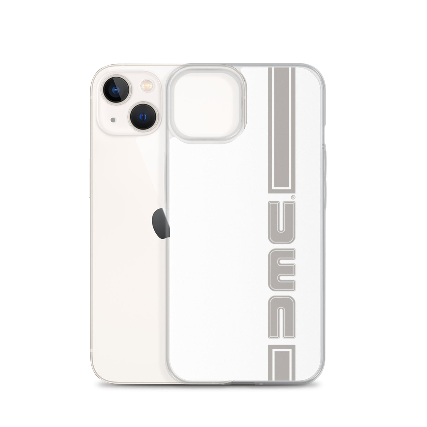 Gray Stripe iPhone Case