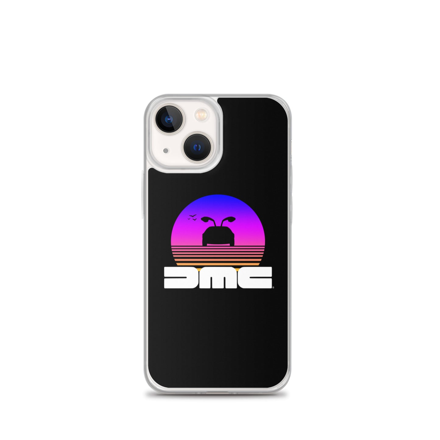 DeLorean Sunset iPhone Case