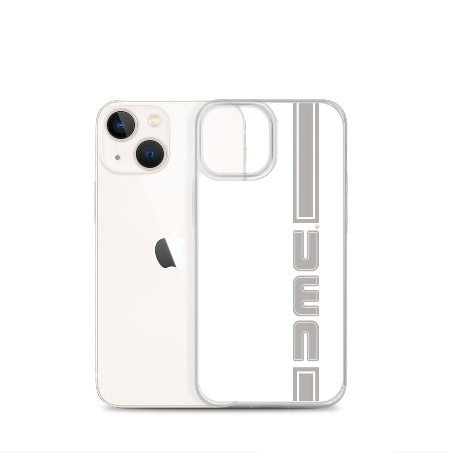 Gray Stripe iPhone Case