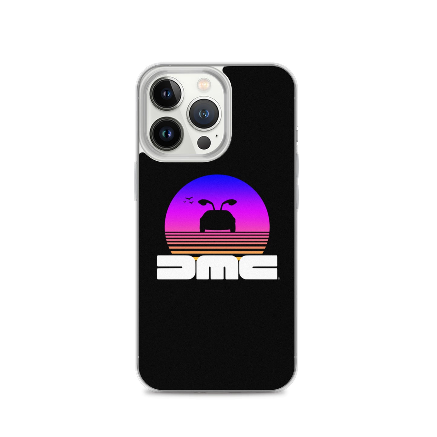 DeLorean Sunset iPhone Case