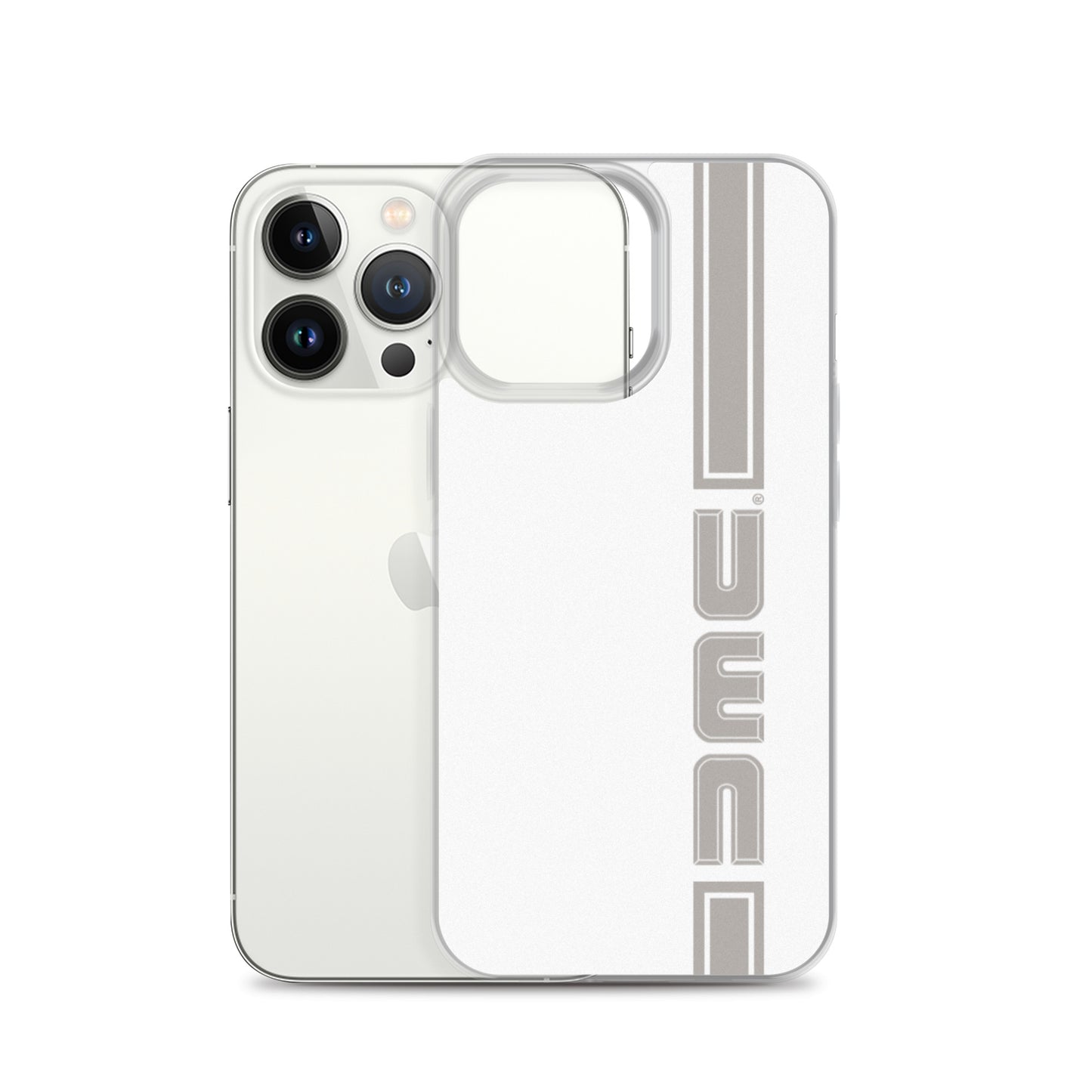 Gray Stripe iPhone Case