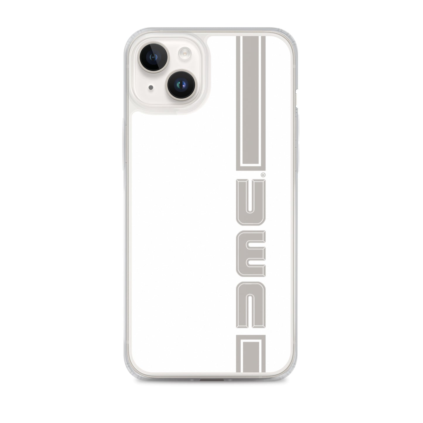 Gray Stripe iPhone Case