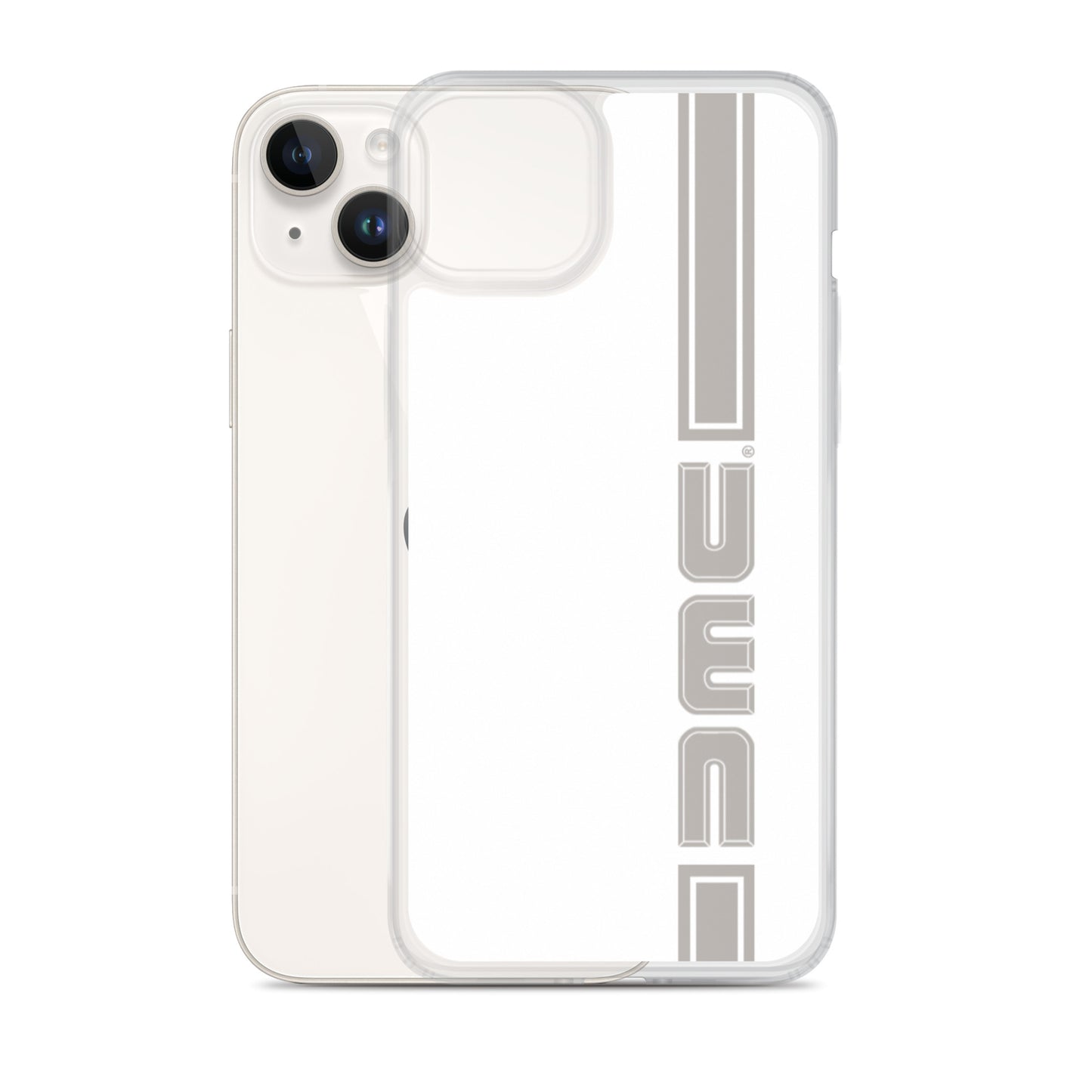 Gray Stripe iPhone Case