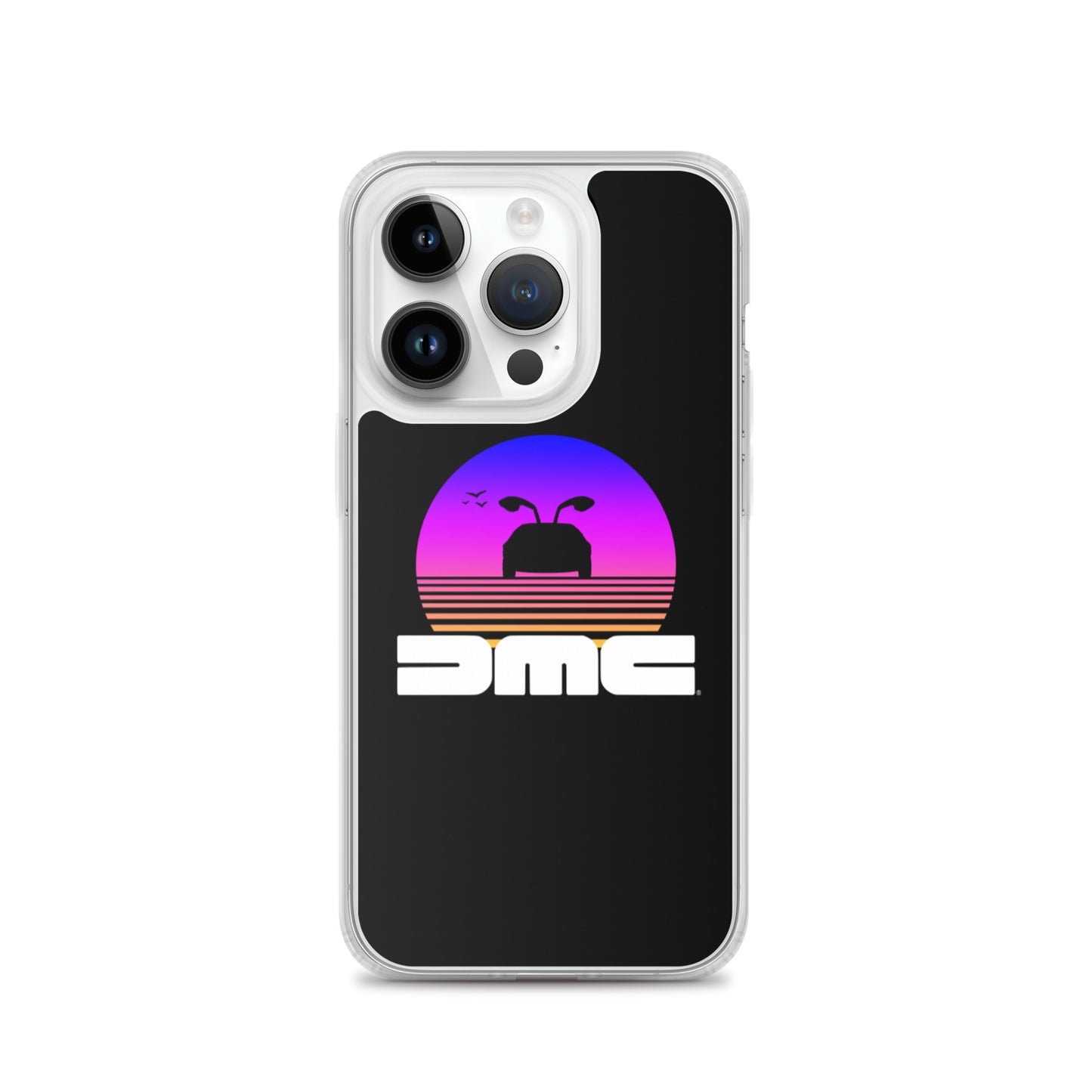 DeLorean Sunset iPhone Case