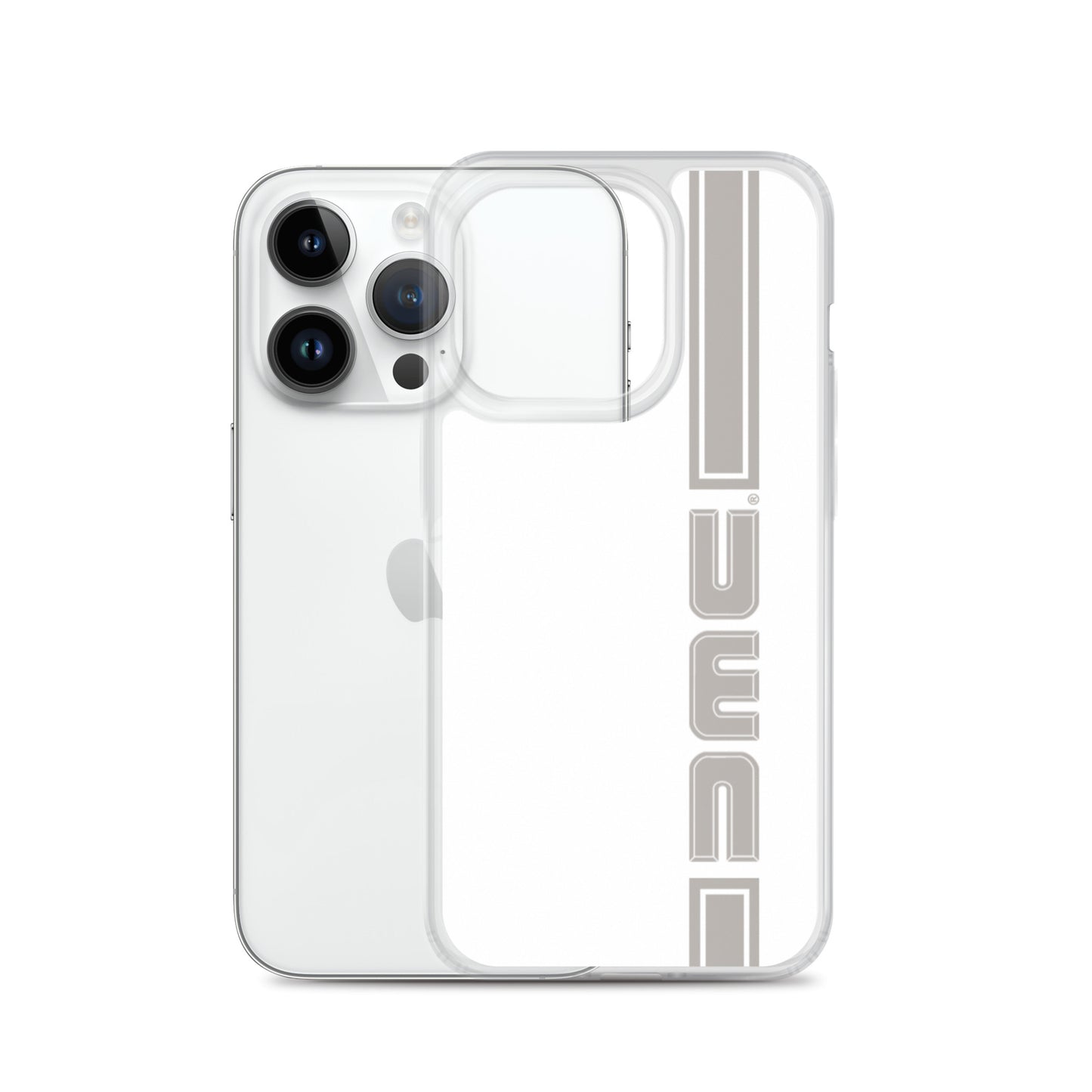 Gray Stripe iPhone Case