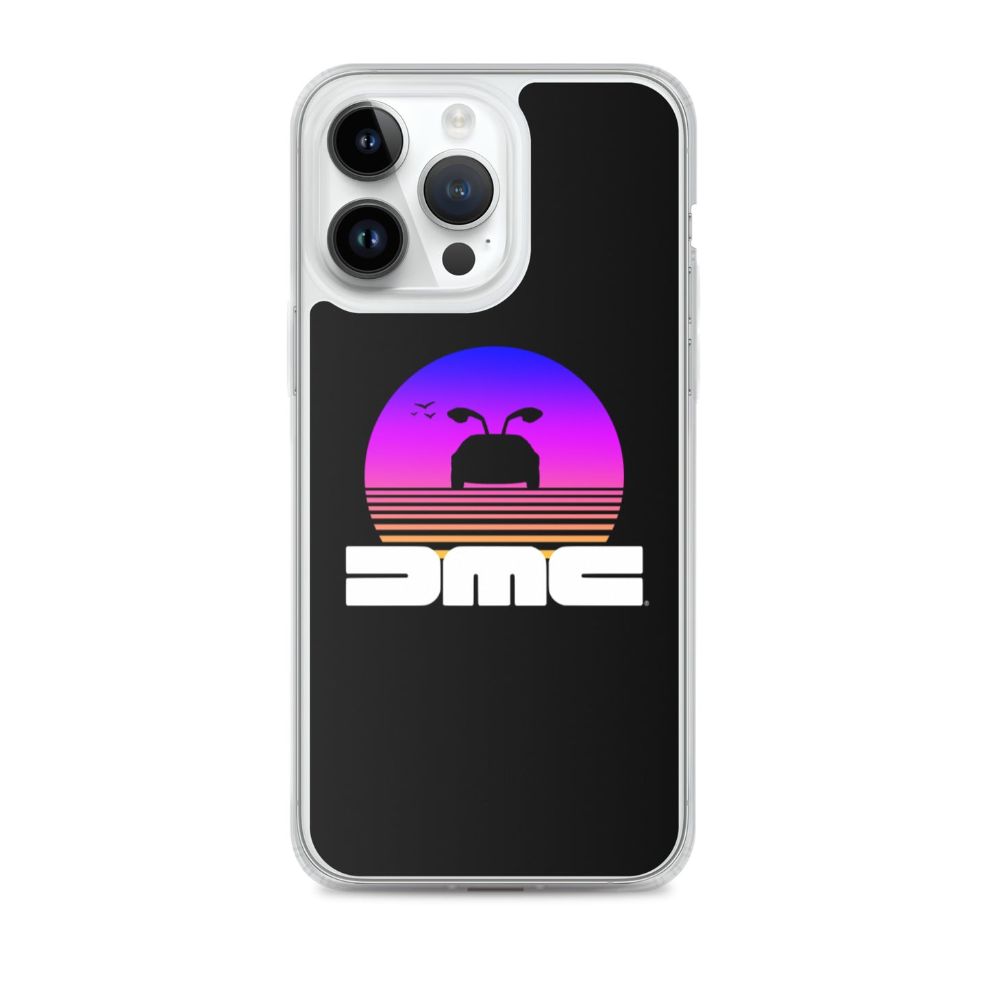 DeLorean Sunset iPhone Case