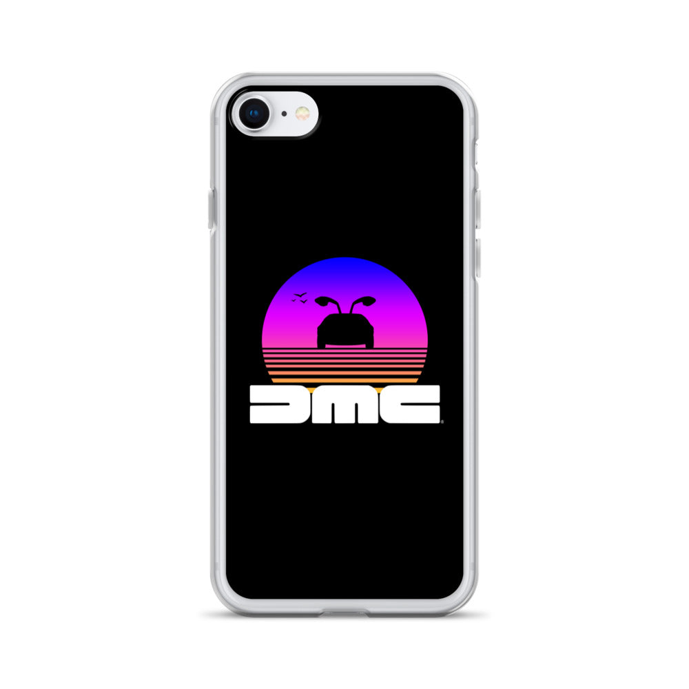 DeLorean Sunset iPhone Case