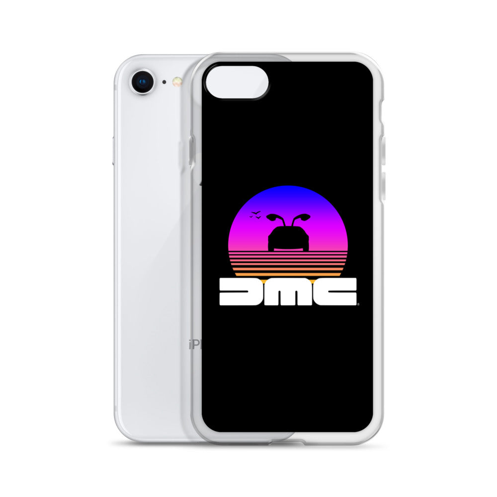 DeLorean Sunset iPhone Case