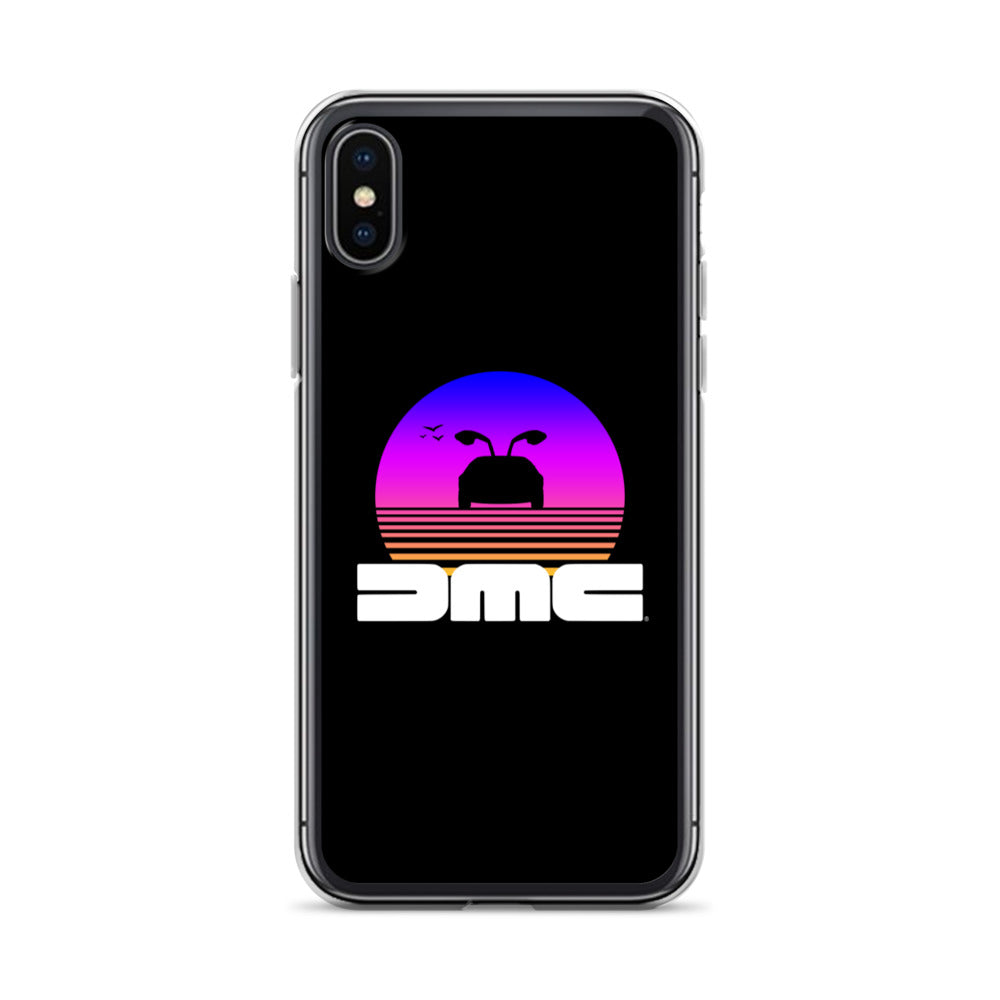 DeLorean Sunset iPhone Case
