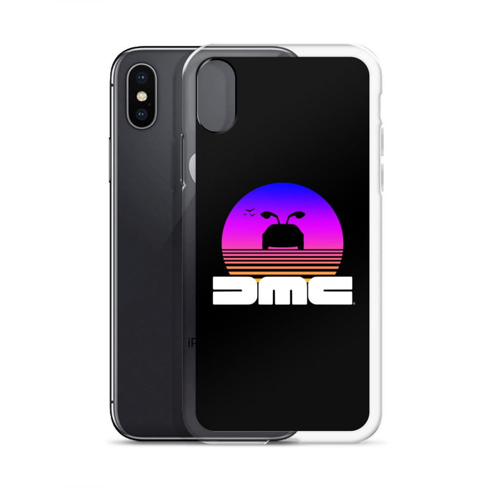 DeLorean Sunset iPhone Case