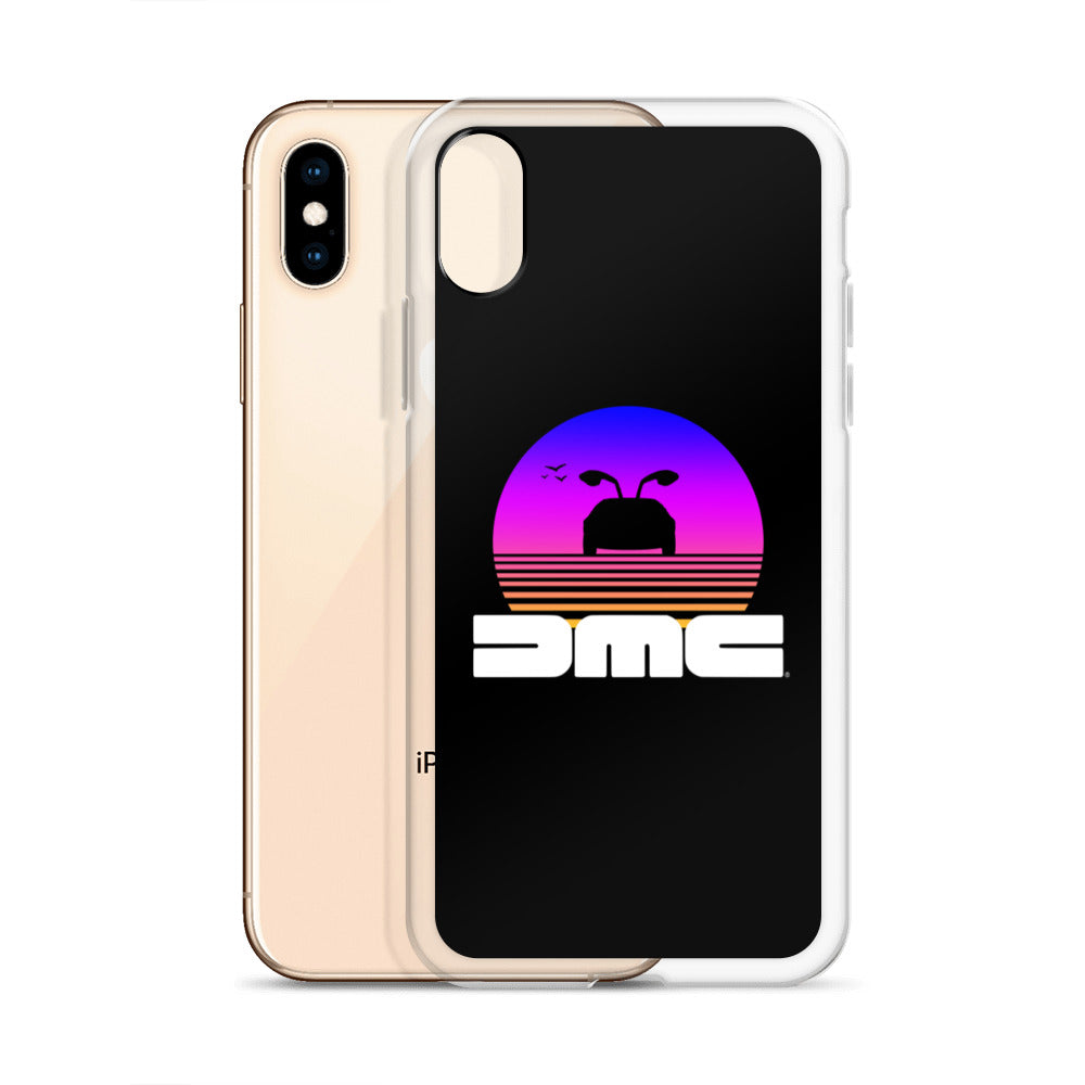 DeLorean Sunset iPhone Case