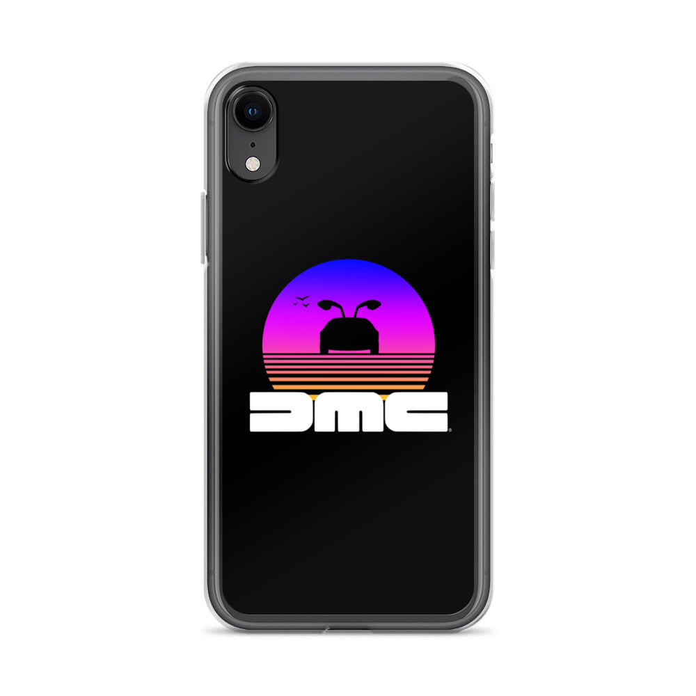 DeLorean Sunset iPhone Case