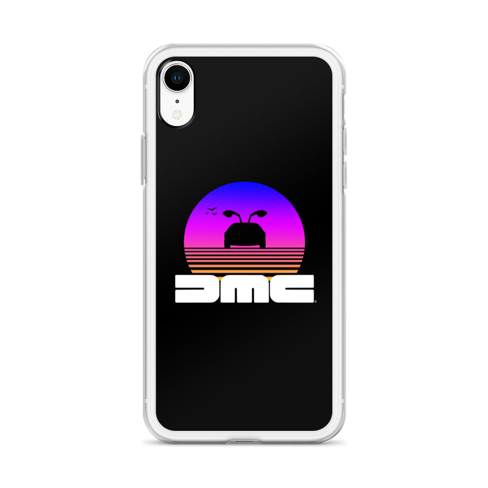 DeLorean Sunset iPhone Case
