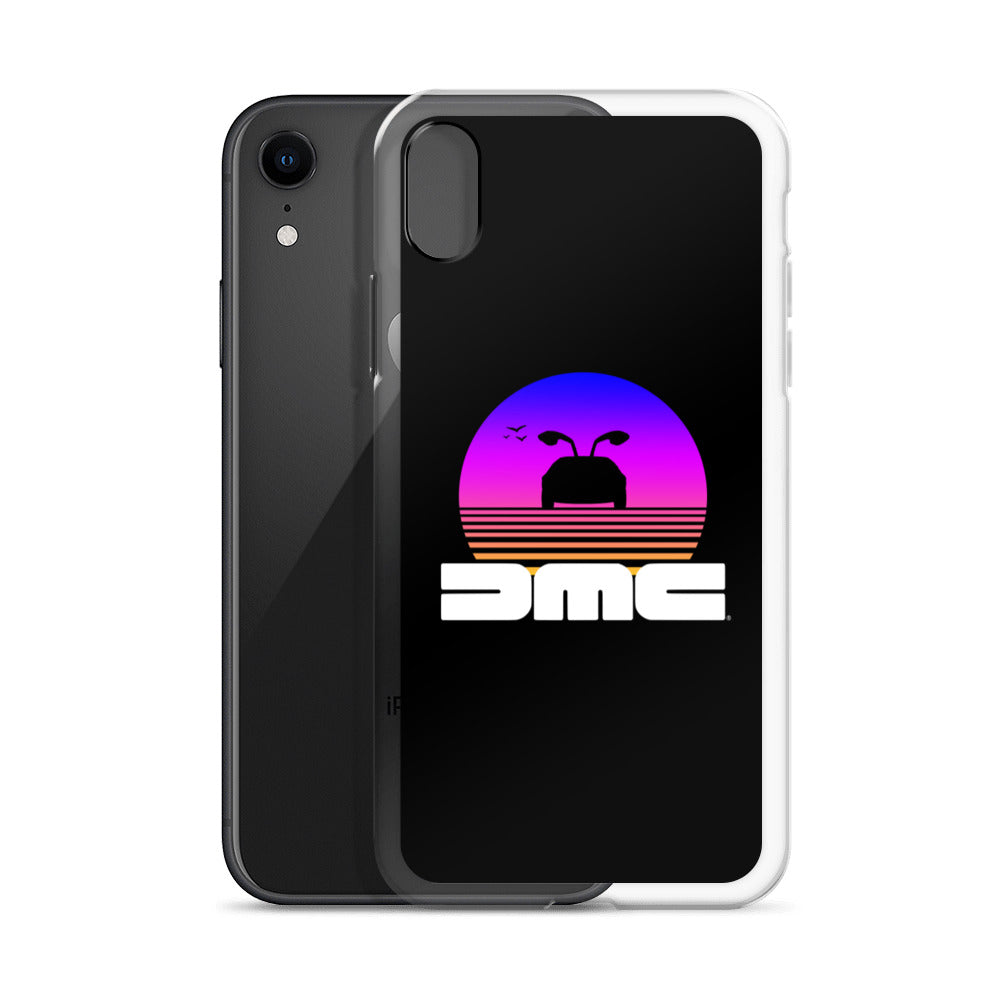 DeLorean Sunset iPhone Case