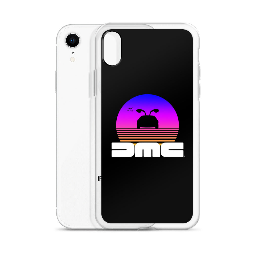 DeLorean Sunset iPhone Case