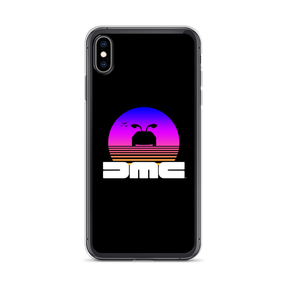 DeLorean Sunset iPhone Case