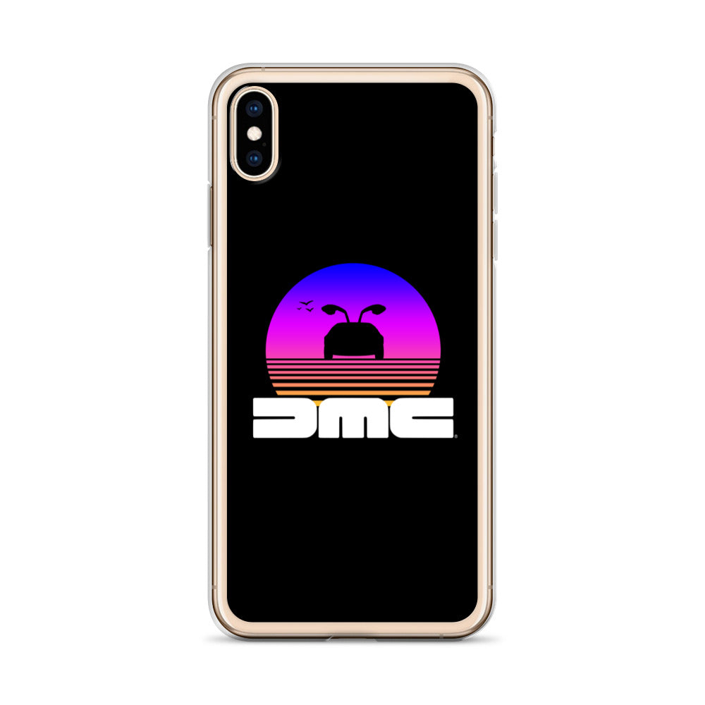 DeLorean Sunset iPhone Case