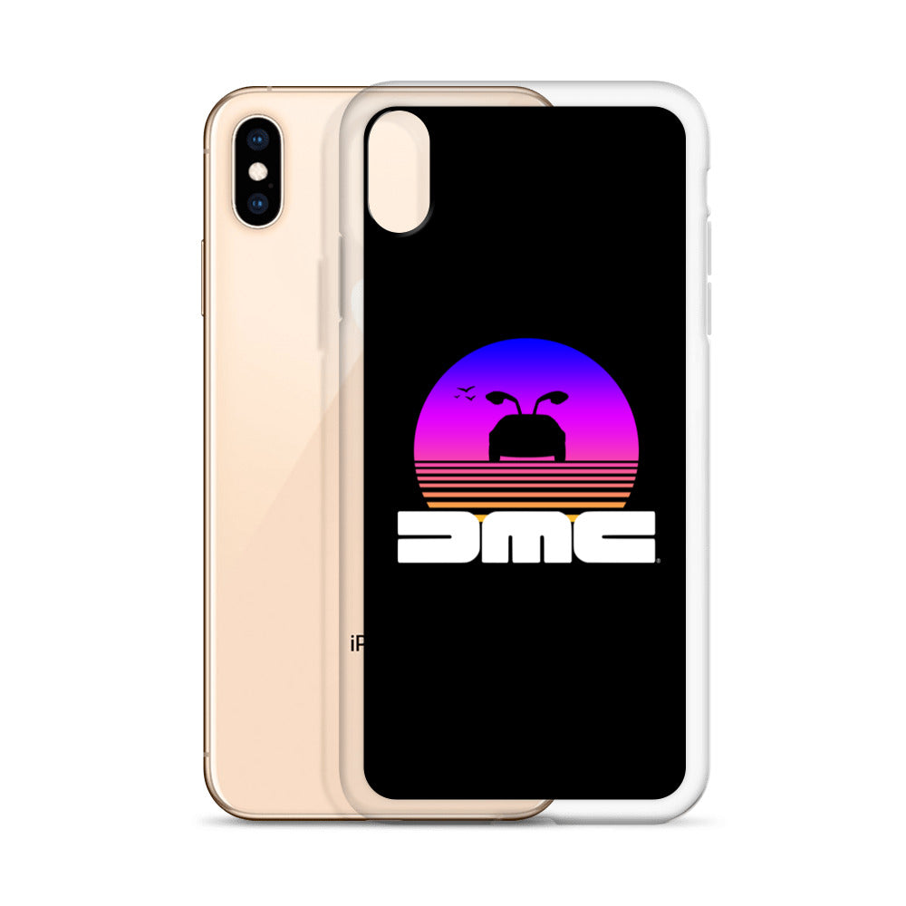 DeLorean Sunset iPhone Case