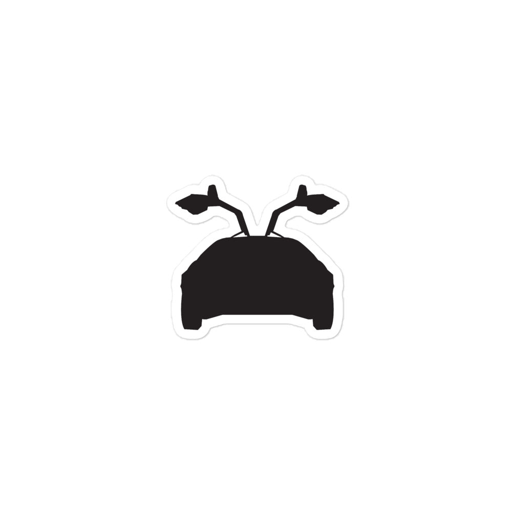 Gullwing Silhouette Sticker