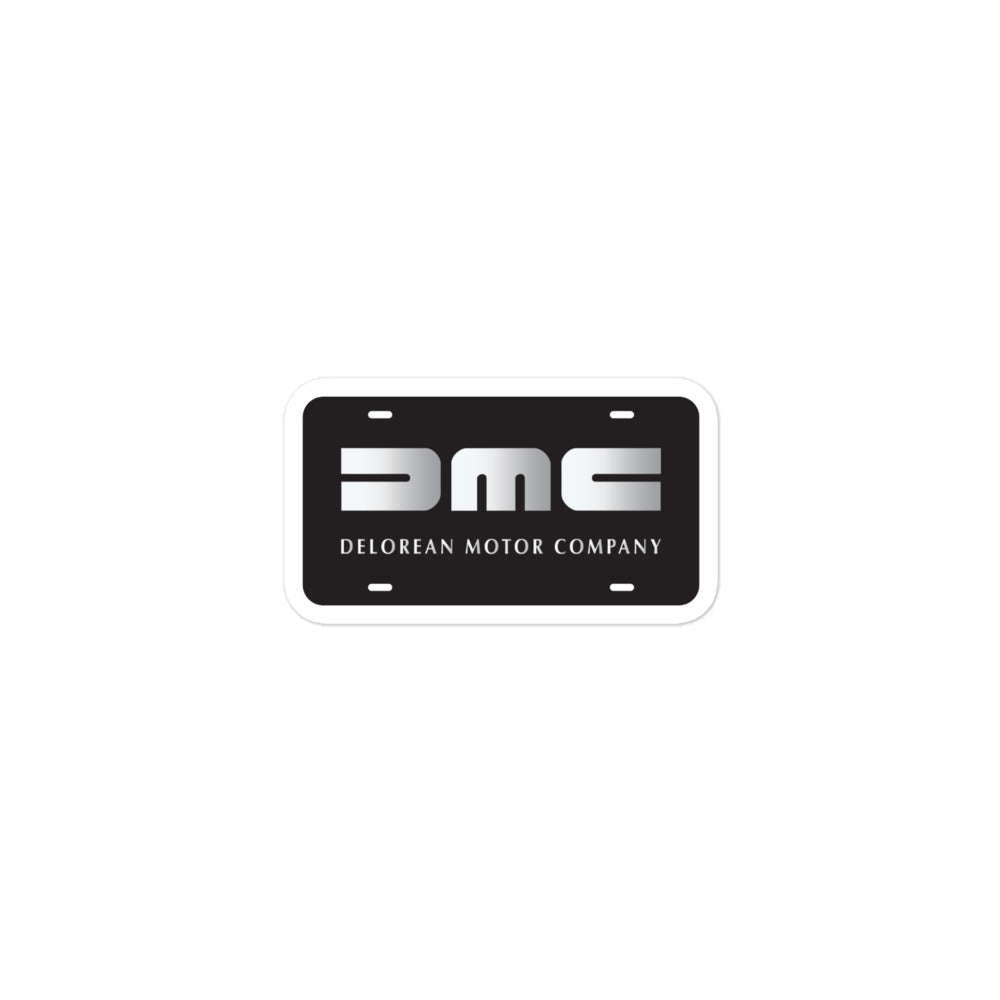 License Plate Sticker