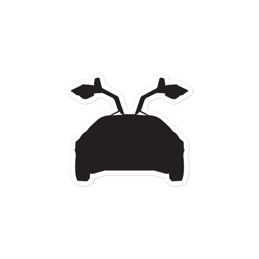 Gullwing Silhouette Sticker