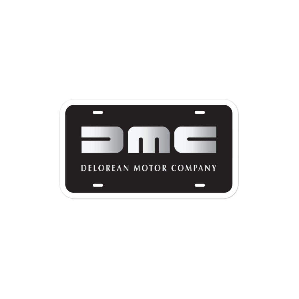 License Plate Sticker