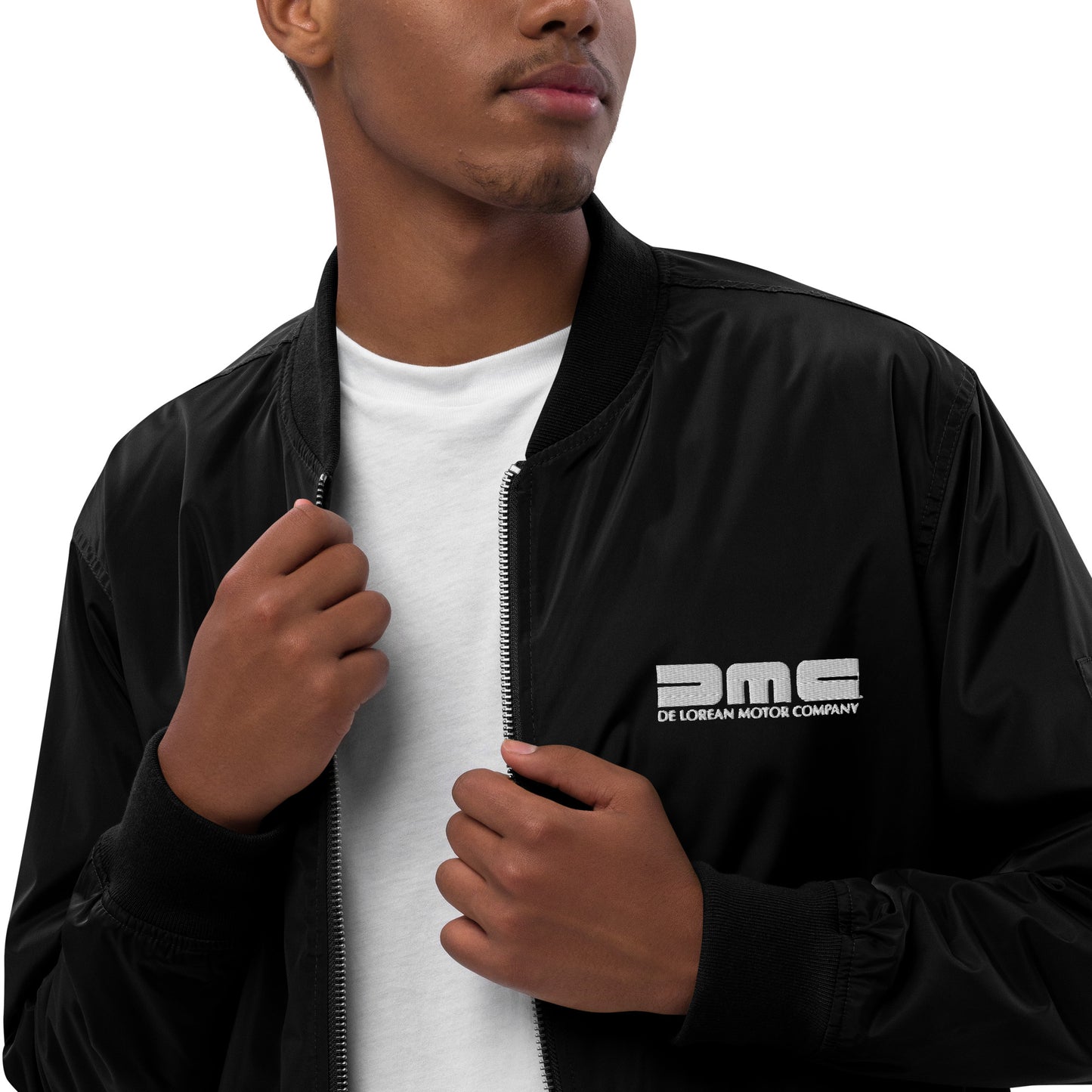 DeLorean Motor Company Premium Bomber Jacket