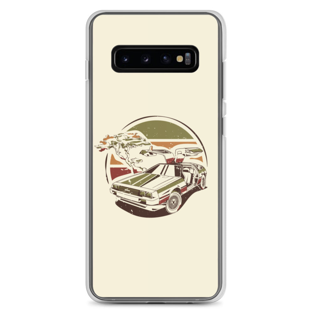 Stylized DeLorean Samsung Phone Case