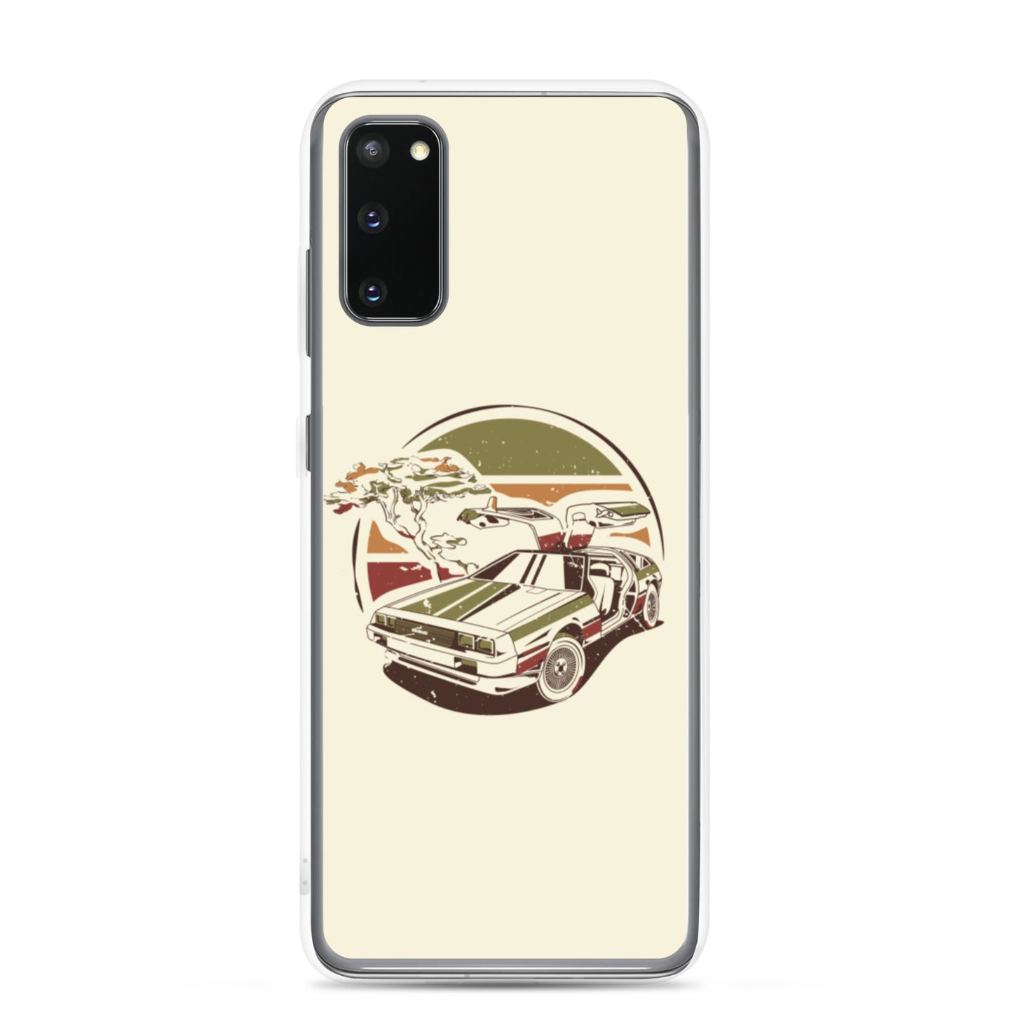 Stylized DeLorean Samsung Phone Case