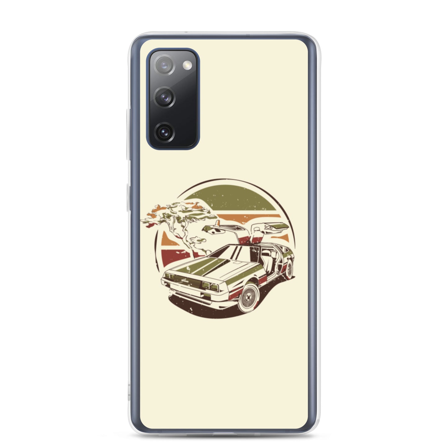 Stylized DeLorean Samsung Phone Case