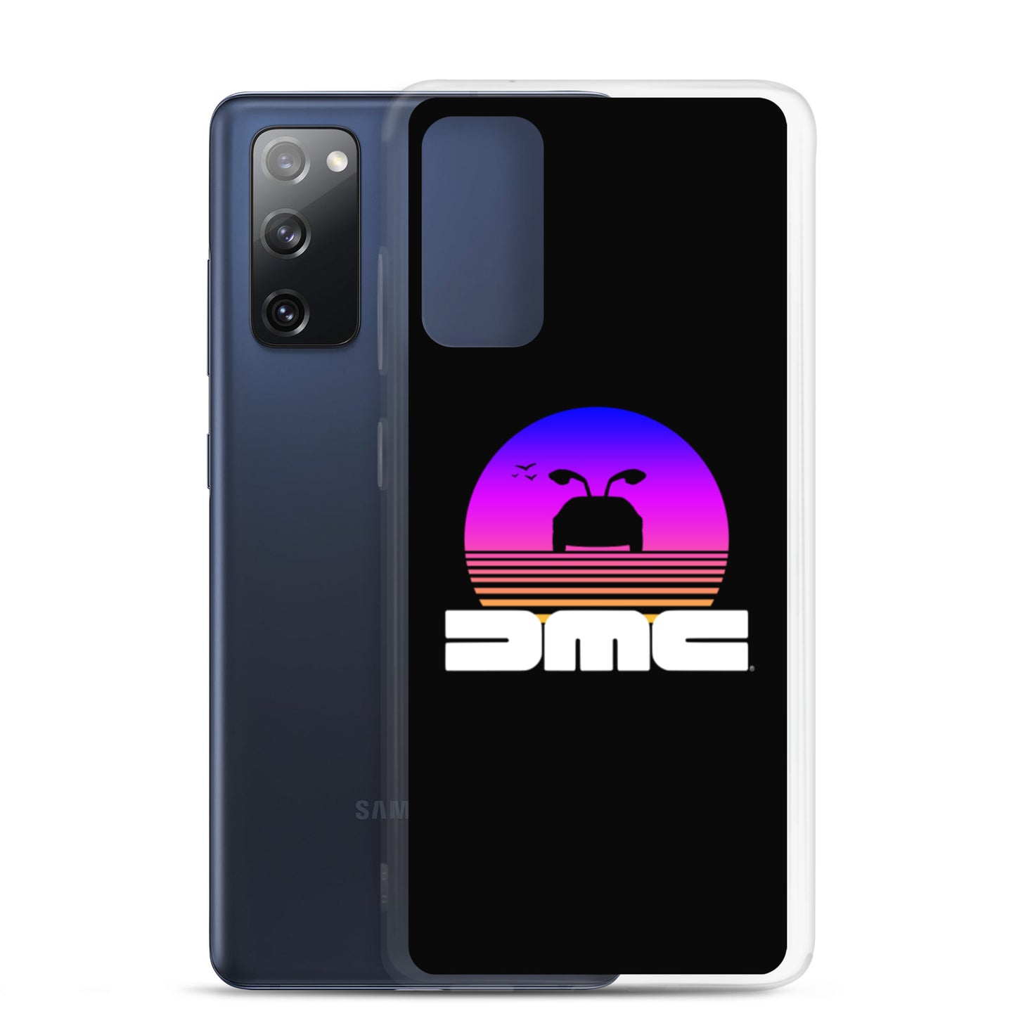DeLorean Sunset Samsung Phone Case