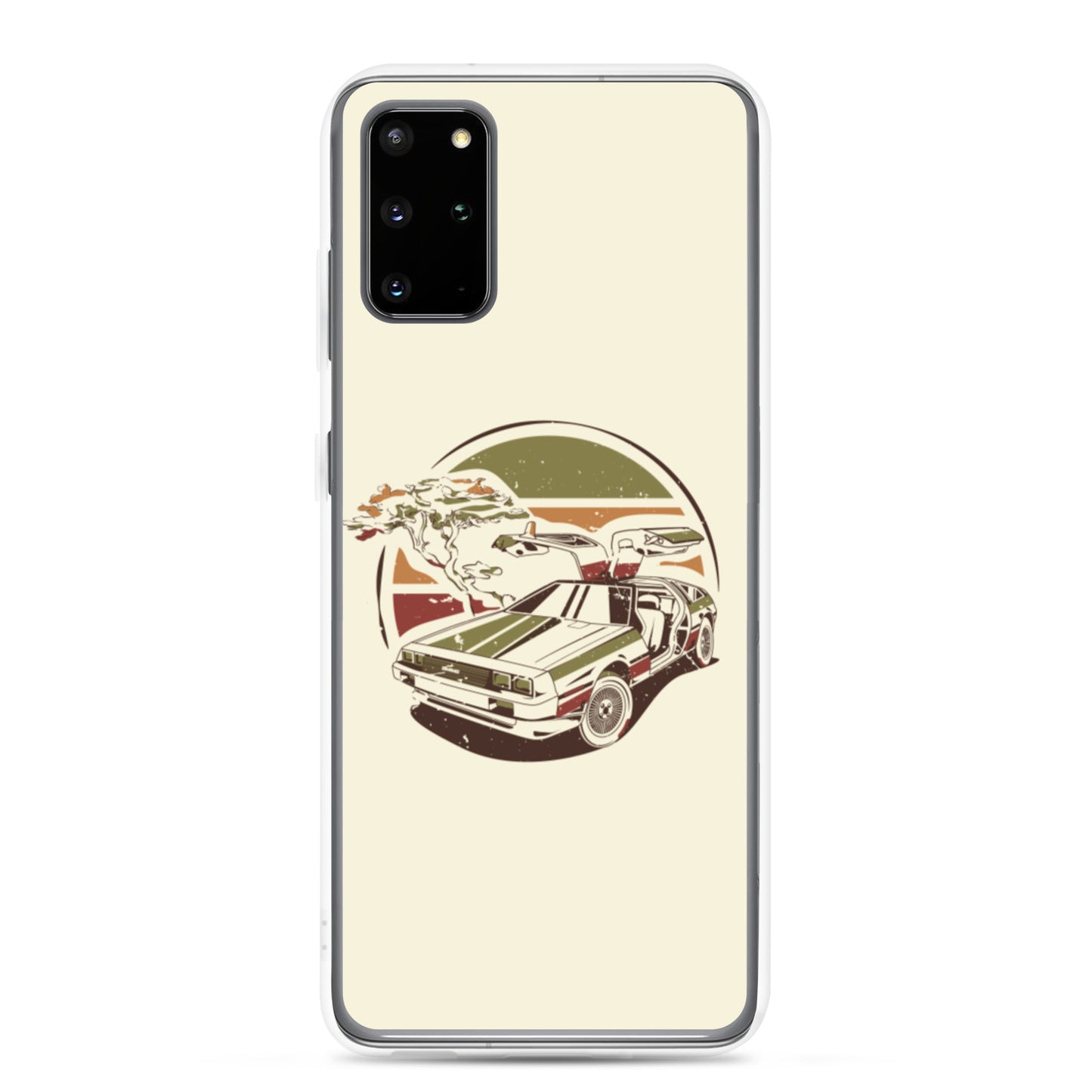 Stylized DeLorean Samsung Phone Case