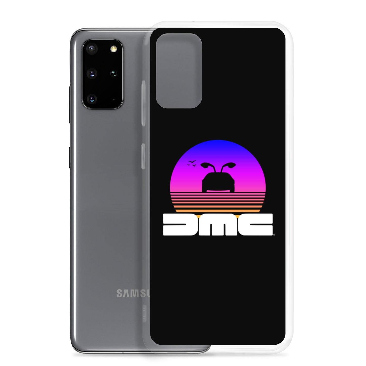 DeLorean Sunset Samsung Phone Case