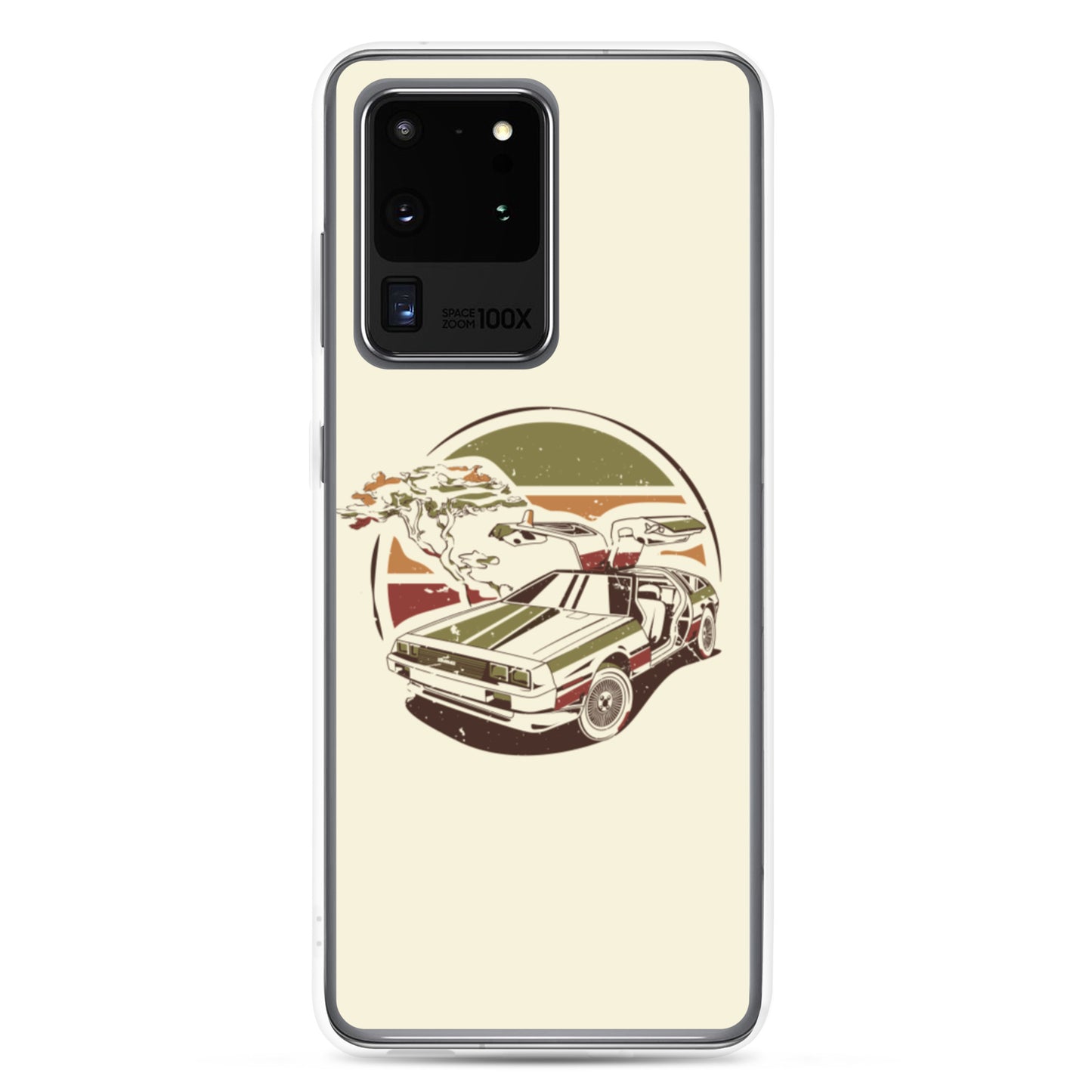 Stylized DeLorean Samsung Phone Case