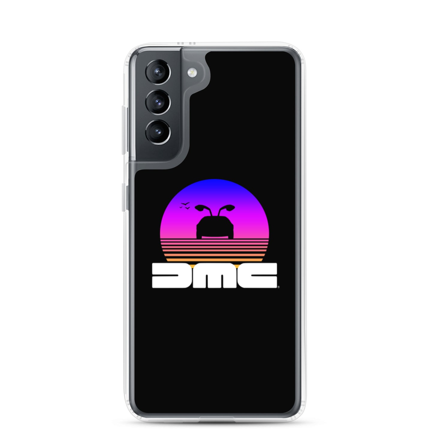 DeLorean Sunset Samsung Phone Case